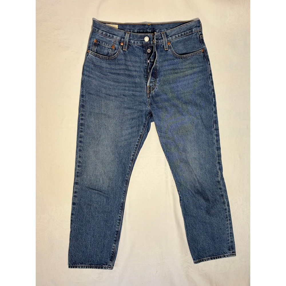 Levis Premium 501 Original Straight Leg Jeans Blue W29 L26 36200-0221